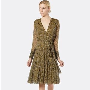 Dante silk midi dress